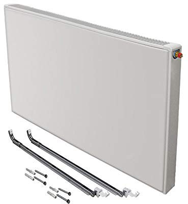 Buderus Logatrend Ventil-Flachheizkörper VC-Plan Typ 11 BH 600 vers. Längen + Halter (BL: 1200 mm)