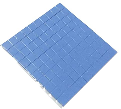 Angoily 100piezas Almohadillas Térmicas Pads Termicos Almohadilla De Silicona Termoconductora Accesorio De Refrigeración Disipador De para Conducción De