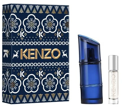 Kenzo Homme Geschenkset für Herren, Eau De Toilette, 60 ml, Mini Travel Size 10 ml
