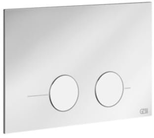 Gessi 316 Betätigungsplatten für Geberit Omega, 54615, Farbe: Chrom