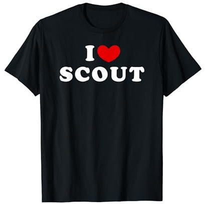 I Love Scout, J'Aime Scout T-Shirt