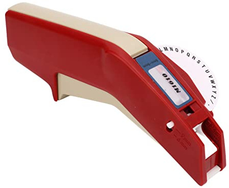 Yctze Prägegerät für Buchstaben, Manuell, für Drucker und Drucker, Ideal für zu Hause oder Im Büro. Verwenden Sie Prägegerät (Black)