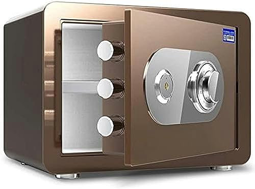 Home safes Tresore für Zuhause und Schließfächer, Karbonstahl, Edelstahl, mechanisches Schloss, Sicherheit/robust/feuerfest/wasserdicht, für kleine Haushalte, 35 x 25 x 25 cm Hidden Safe