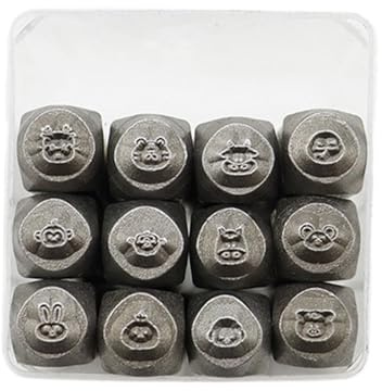 12Pcs Incisione Attrezzature Set Scalpelli Metallo Set Gioielli Intaglio Strumento Scalpelli Metallo Struttura in Acciaio per la creazione di Gioielli