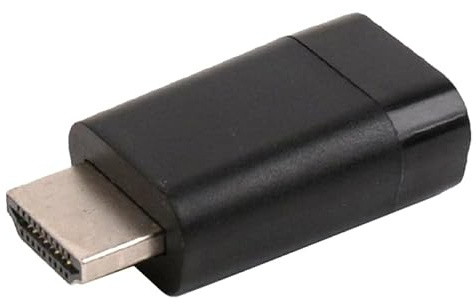 glowster HDMI till VGA-omvandlaradapter, kompatibel med multimediaenheter, perfekt för att projicera video på VGA-skärmar.