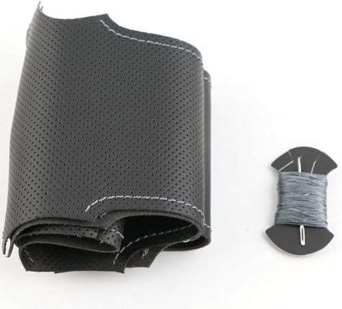 Auto Handgenähte Lenkradbezug Mikrofaser Leder Lenkrad Abdeckung für Mercedes-Benz W211 E-Klasse E230 E280 E350 CLS-Klasse CLS350