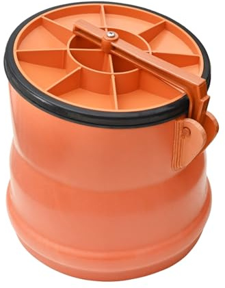 MD Technic Froschklappe PVC Rückstauklappe DN 250 / DN 315 / DN 400 – Rückstauverschluss für Abwasserleitungen – Mit EPDM-Dichtung, korrosionsbeständig, Rohrklappe Endstück, Endklappe (DN 315)