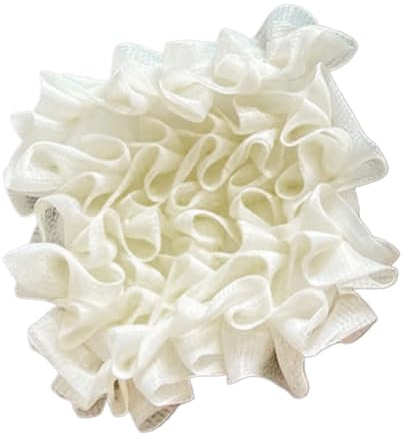 Esponja Vegetal 2 en 1 Exfoliador Corporal y Bola de Baño | Esponja de Baño Reutilizable No Rasguña, Accesorios de Baño para Limpieza Diaria de la Piel