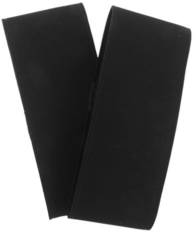 ifundom Couvre-Chaussures de Patinage Artistique Noirs Extensibles Taille L – Protège-Patins à Glace pour Adultes et Garçon et Filles, Protection L’Eau et Débris, Manchons Élastiques