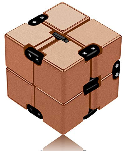 Funxim Infinity Cube, oändlig tärning leksak mini tärning pussel dekompression leksak för barn vuxna dödande tid anti-stel kub