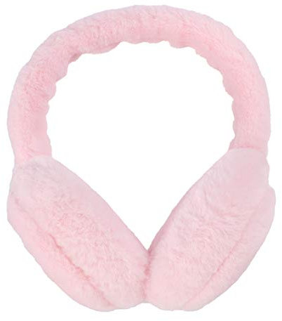 Healifty Winter Ear Muffs Unisex Earwarmer Outdoor Earmuffs for Sports Personal Care 1PC (Pink)