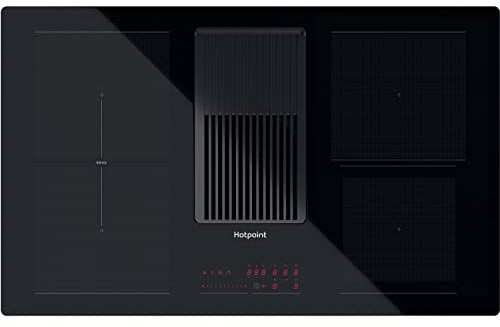 Hotpoint PVH92BK 83cm Venting Induction Hob - Black