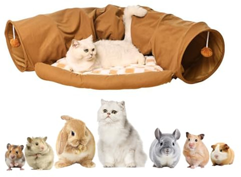 Juguetes Gato Desmontable, De En Casa | Casa De Cuevas Espesada Lavable para Casa Interior Manteniendo Animado Animador Ejercicio De Juego Exploración