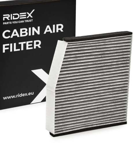 RIDEX 424I0257 Innenraumfilter Pollenfilter Aktivkohlefilter Höhe: 44 Breite: 254 Länge: 274 Kompatibel mit FORD FOCUS III Turnier, OPEL Corsa C Schrägheck X01, AUDI A3 Sportback 8VA, 8VF