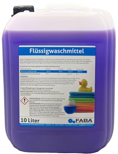FABA Flüssigwaschmittel Konzentrat 10 Liter, lila