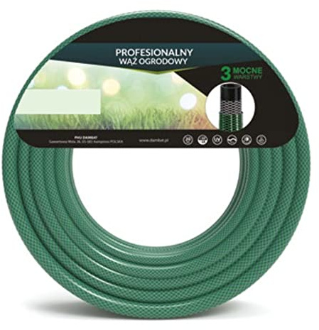 Gartenschlauch Wasserschlauch 1/2 - 1 Zoll 3 lagig Schlauch *Grün (1 (25mm) - 30 m)