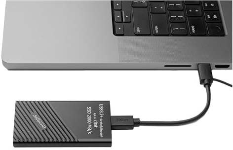 SSD de alta velocidad USB 500 GB 2000 Mb/s, SSD rápido como un disco flash USB .S.2000