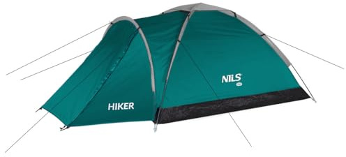 Nils Campingzelt 2 Personen Zelt Wasserdicht & Winddicht Kuppelzelt