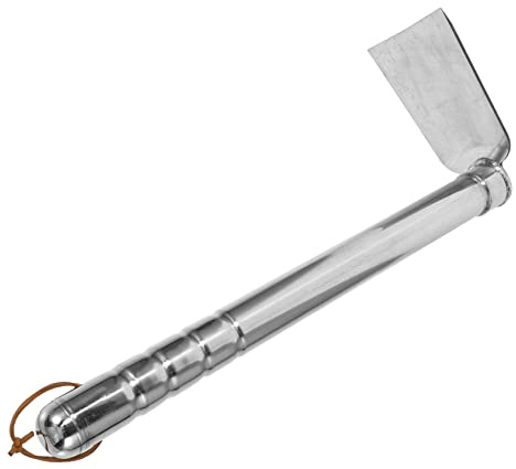 SEWOART Houe De Jardin pour Désherber Outil De Jardinage en Acier Inoxydable Houe Portative Compacte pour Lagriculture Et Le Jardinage en Extérieur