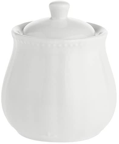 la Porcellana Ducale Zuckerdose C/CC 220, weiß