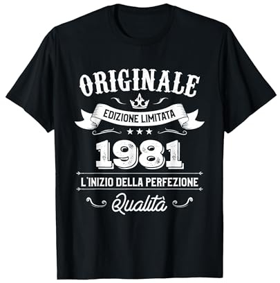 Originale dal 1981 Regalo 39 Anni Compleanno Maglietta