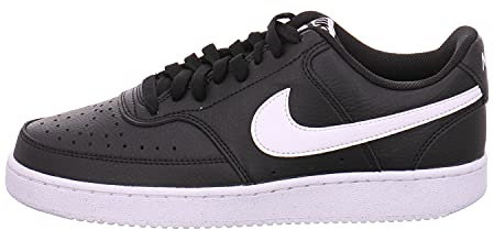 Nike Herren Court Vision Low Better Gymnastikschuh, Black/White-Black, 45 EU