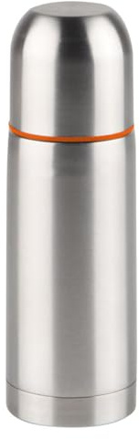 Bouteille isotherme en acier inoxydable - Capacité : 250 ml - Trois tasses. Conserve la température pendant 12 heures de liquides chauds. 24 heures de liquide froid
