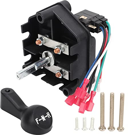 Interruttore Avanti Indietro, DC 48V Cart Interruttore Avanti Indietro Elettrico 101753005 con Sostituzione Maniglia del Cambio per Modelli Club Car DS 1996 e Successivi