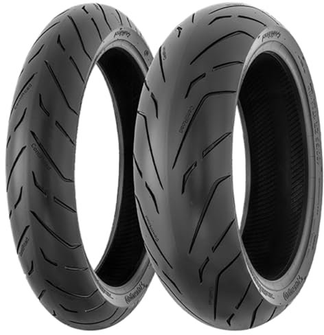 880.59.25 - neumático cubierta moto delantero 100/80-17 52s tl conti road