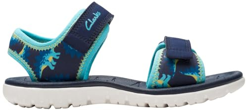 Clarks Surfing Tide K Childrens Navy, 12.5