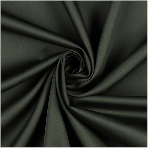 Baumwoll-Satin ab 50x150cm unifarben Oeko-Tex zertifiziert Meterware Baumwollstoff Satinstoff