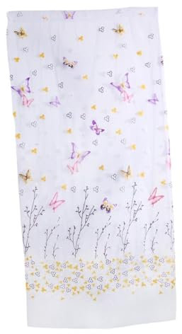 ORFOFE Türvorhänge Partyvorhänge Fensterrollos Vorhänge mit romantischer Atmosphäre Fenstervorhänge Vorhang Schlafzimmervorhänge Vorhänge und Jalousien Glastür Kleiner Schmetterling