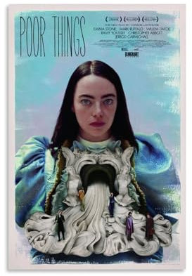 RUBYOH Filmplakat, Kunstdruck, Querformat, 30 x 45 cm, Belle, Naturmuster, Wandmontage, Unbehandelt, für Wohnzimmer, Badezimmer, Bar, Restaurant