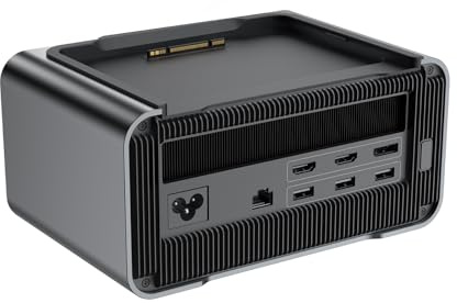 Khadas Mind Graphics GeForce RTX 4060 Ti Desktop GPU, 8GB GDDR6, Built-in Speakers, Fingerprint Reader, Max Up to PCIe 4.0x8, 128 GT/s, HDMI 2.1a×2, USB4×1, Supports 4K & 8K HDR, for Gaming/Creating