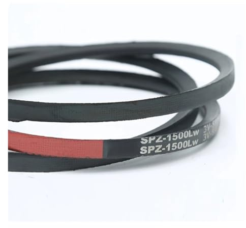 Belt Transmission Type SPZ 3V Drive V Belt Rubber Conveyor Belts Narrow Transport Strap 512 560 600 637 665 687 700 722 750 787 850 889 914 940mm Drive Belt(Lw772mm)
