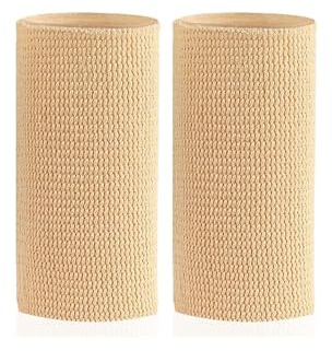 KBRPEY Protezione Caviglia Benda Gel Come Imbottitura Comoda Per Uomini E Donne Accessorio Perfetto Per Pattinaggio Artistico E Altri Sport (Colore Della Pelle)