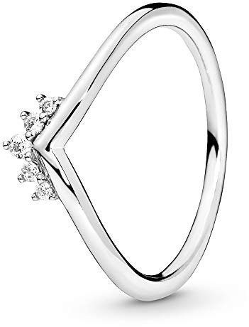 PANDORA Ring Diadem Krone Silber 198282CZ PANDORA Ring Diadem Silber 198282CZ-56