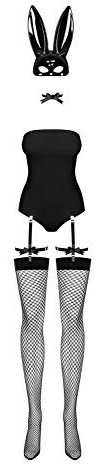 Obsessive Damen Kostüm-Set Bunny M1094 S/M