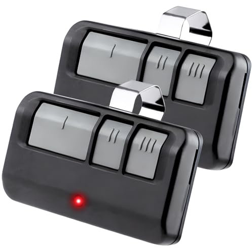 2X for LiftMaster Chamberlain Craftsman Garage Door Opener Remote Replacement, 893LM 893Max 3-Button, Extra Long-Range