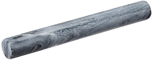 EHC Grey Marble Professional Solid Rolling Pin for Baking, Pizza Dough, Fondant, Pie Crust, Cookie, Pastry, Dough-Easy to Clean