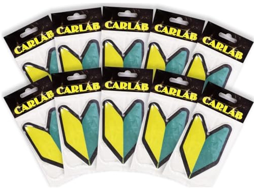 Car Air Freshener Tree 10 Pack Wakaba Japan Young Leaf Apple Scent JDM Non-Toxic