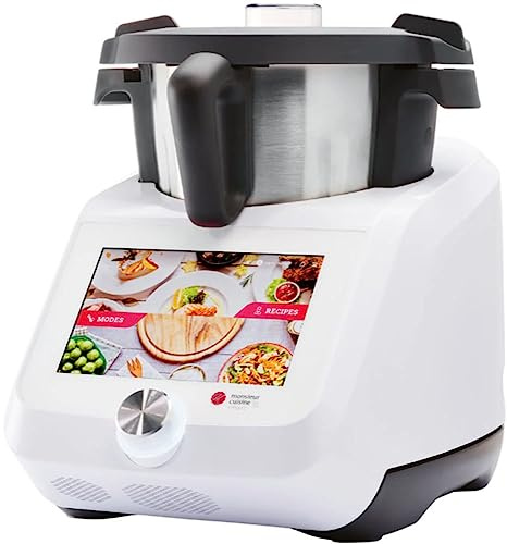 FITNMORE Silvercrest Monsieur Cuisine Smart SKMS 1200 A1 - Robot de cocina (1200 W, pantalla de 8 pulgadas, Wi-Fi)