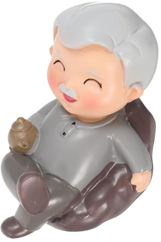 Warmhm Decorazione Divano Uomo Anziano Decorazione Casa Regali Per Coppie Matrimonio Amanti Statuina Coppia Anziani Regali Statuine Matrimonio Anniversario Di