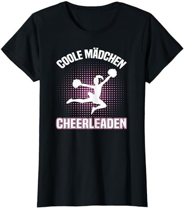 Cheerleading Cheerleader Damen Pompom Cheerleaden Mädchen T-Shirt