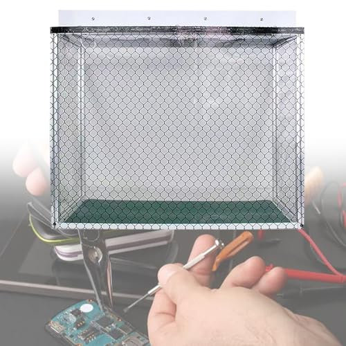 vnmudzeo Cappa A Flusso Laminare Orizzontale, Cappa A Flusso Laminare con Area di Lavoro 67X31X59 Cm, per Officine in Ambienti Senza Polvere E Riparazione di Schermi LCD