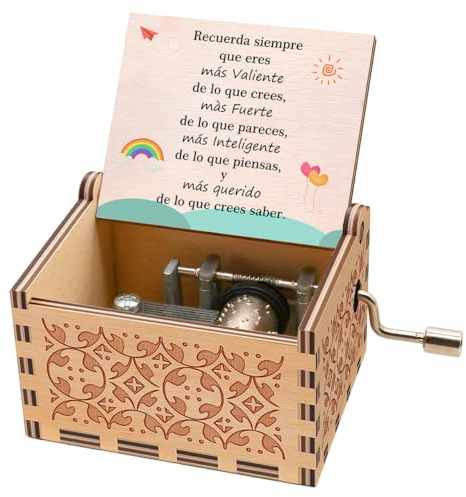 Micteney Inspiradores Regalos para Niños Mujeres,Caja de Música Regalo Niña 10 años Hija,Regalo Original Cumpleaños Navidad Graduación para Niños