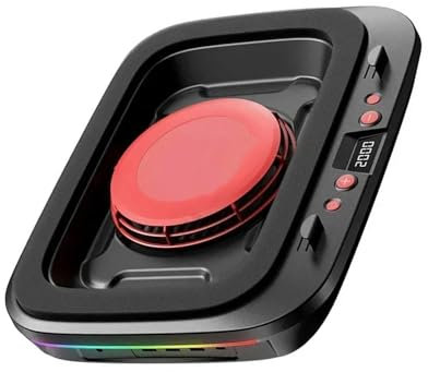 FL08 Laptop Cooling Stand 2400RPM Potente Fan Notebook Base di dissipazione del calore migliora i flussi d'aria ottimizzati e la durata