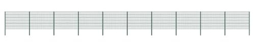 Xhnifbn Set di 8 pannelli a doppia asta 1,65 x 0,4 m + 3 pali da 210 cm, in ferro verniciato a polvere, design moderno, durevole per giardino, balcone e terrazza, per delimitare e privacy