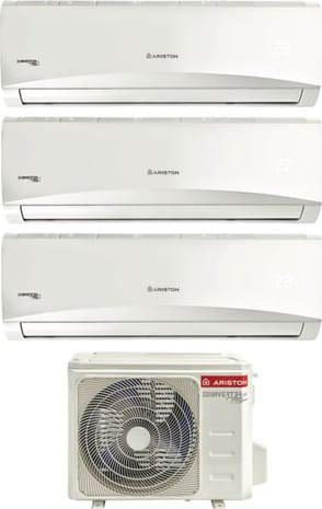Climatizzatore 9000 + 9000 + 12000 Btu/h Trial Split Inverter con Pompa di Calore Classe A++/A++ Prios R32 Trial 80 XD0C-O