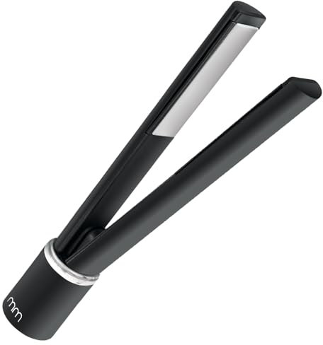 MikaMax Mini USB Hair Straightener – Plancha de pelo – Compacta y ligera – Hasta 190 °C – Ideal para viajes y viajes